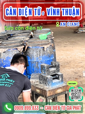 C&acirc;n điện tử ở Vĩnh Thuận An Giang - C&acirc;n Gia Ph&aacute;t
