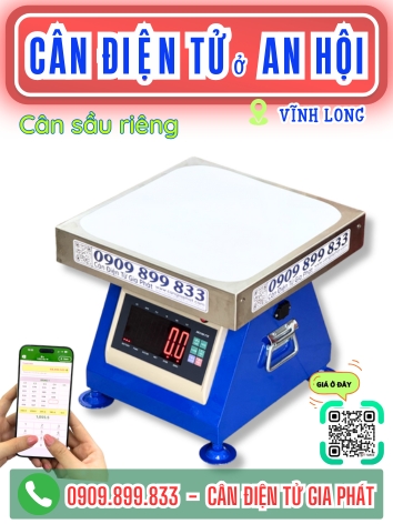Cân điện tử ở phường An Hội Vĩnh Long