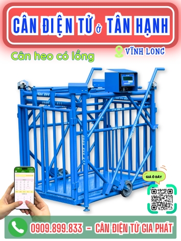 Cân điện tử ở phường Tân Hạnh Vĩnh Long