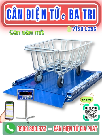 Cân điện tử ở xã Ba Tri Vĩnh Long - Cân Gia Phát
