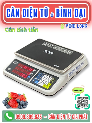 Cân điện tử ở xã Bình Đại Vĩnh Long