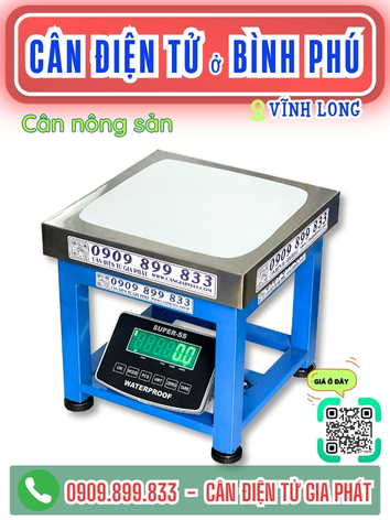 Cân điện tử ở xã Bình Phú Vĩnh Long