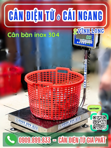 C&acirc;n điện tử ở C&aacute;i Ngang Vĩnh Long - C&acirc;n Gia Ph&aacute;t