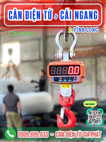 C&acirc;n điện tử ở C&aacute;i Ngang Vĩnh Long - C&acirc;n Gia Ph&aacute;t