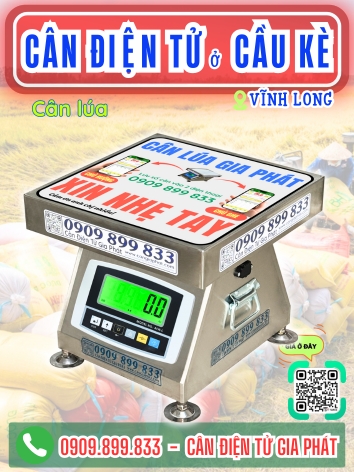 C&acirc;n điện tử ở Cầu K&egrave; Vĩnh Long - C&acirc;n Gia Ph&aacute;t