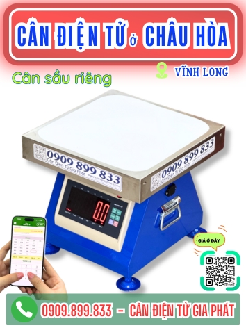 C&acirc;n điện tử ở Ch&acirc;u H&ograve;a Vĩnh Long - C&acirc;n Gia Ph&aacute;t
