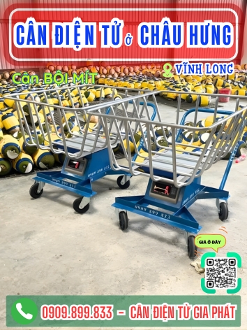 Cân điện tử ở Châu Hưng Vĩnh Long - Cân Gia Phát