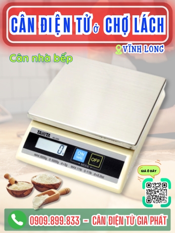 C&acirc;n điện tử ở Chợ L&aacute;ch Vĩnh Long - C&acirc;n Gia Ph&aacute;t