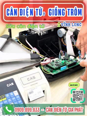 Cân điện tử Giồng Trôm Vĩnh Long - Cân Gia Phát