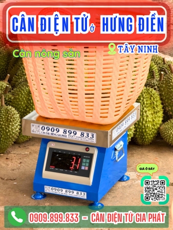 Cân điện tử ở Hưng Điền Tây Ninh - Cân Gia Phát