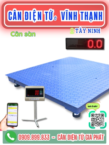 C&acirc;n điện tử ở x&atilde; Vĩnh Thạnh T&acirc;y Ninh - C&acirc;n Gia Ph&aacute;t