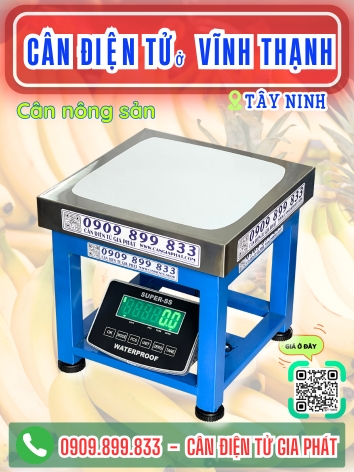 C&acirc;n điện tử ở x&atilde; Vĩnh Thạnh T&acirc;y Ninh - C&acirc;n Gia Ph&aacute;t