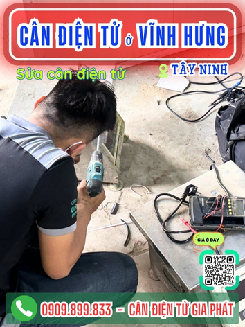C&acirc;n điện tử ở Vĩnh Hưng T&acirc;y Ninh - C&acirc;n Gia Ph&aacute;t