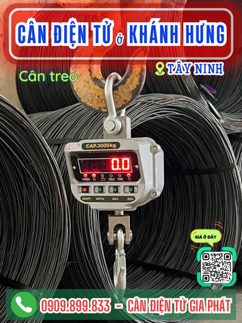 C&acirc;n điện tử ở Kh&aacute;nh Hưng T&acirc;y Ninh - C&acirc;n Gia Ph&aacute;t