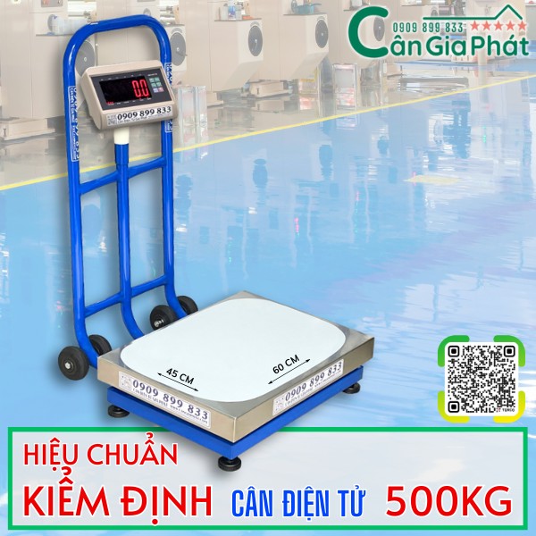 Hiệu chuẩn kiểm định cân điện tử 500kg