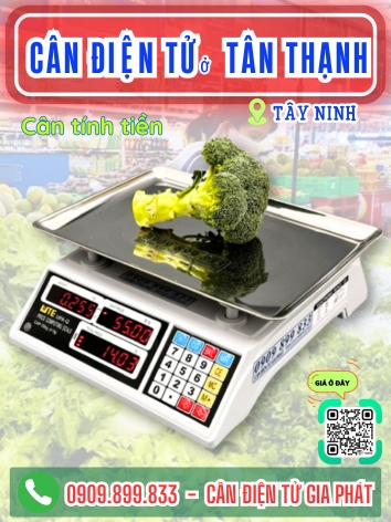 C&acirc;n điện tử ở T&acirc;n Thạnh T&acirc;y Ninh - C&acirc;n Gia Ph&aacute;t