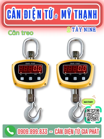 Cân điện tử ở xã Mỹ Thạnh Tây Ninh