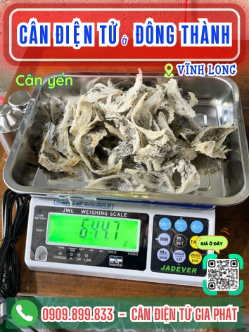 Cân điện tử ở xã Đông Thành Tây Ninh