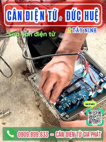 Cân điện tử ở Đức Huệ Tây Ninh - Cân Gia Phát