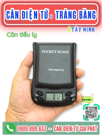 Cân điện tử ở phường Trảng Bàng Tây Ninh