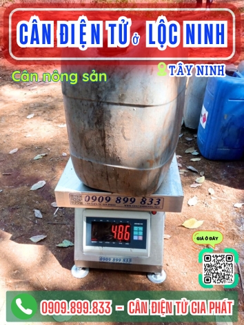 Cân điện tử ở xã Lộc Ninh Tây Ninh