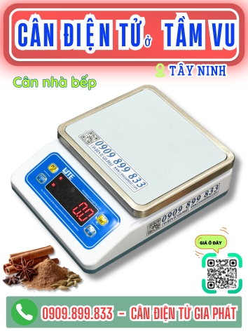Cân điện tử ở xã Tầm Vu Tây Ninh