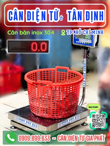 C&acirc;n điện tử ở T&acirc;n Đinh TP. Hồ Ch&iacute; Minh - C&acirc;n Gia Ph&aacute;t