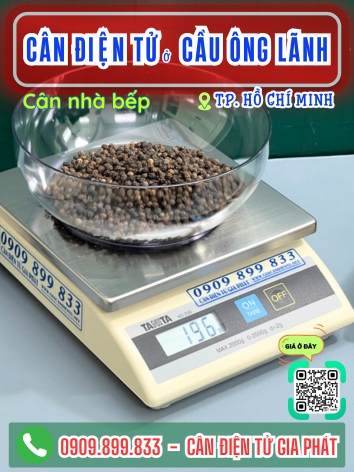 Cân điện tử ở phường Cầu Ông Lãnh Thành Phố Hồ Chí Minh