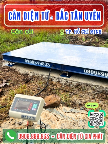 Cân điện tử ở xã Bắc Tân Uyên Thành Phố Hồ Chí Minh