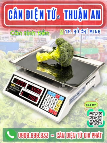 Cân điện tử ở Thuận An TP. Hồ Chí Minh - Cân Gia Phát