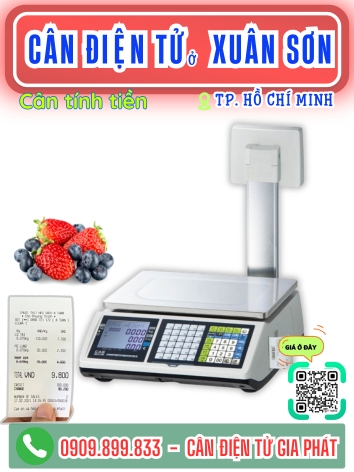 C&acirc;n điện tử ở Xu&acirc;n Sơn TP. Hồ Ch&iacute; Minh - C&acirc;n Gia Ph&aacute;t