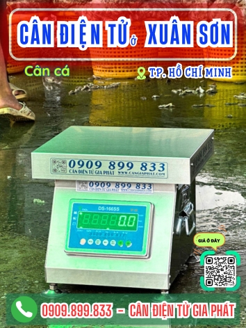 C&acirc;n điện tử ở Xu&acirc;n Sơn TP. Hồ Ch&iacute; Minh - C&acirc;n Gia Ph&aacute;t