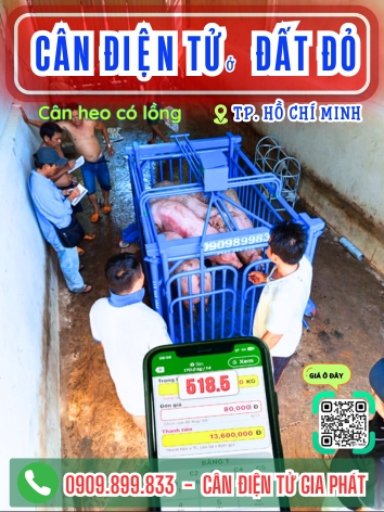 Cân điện tử ở Đất Đỏ TP. Hồ Chí Minh - Cân Gia Phát