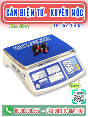 C&acirc;n điện tử ở Xuy&ecirc;n Mộc TP. Hồ Ch&iacute; Minh - C&acirc;n Gia Ph&aacute;t