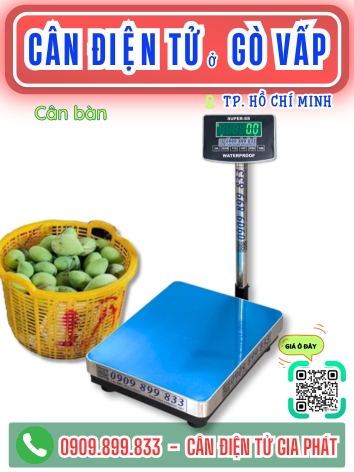 C&acirc;n điện tử ở G&ograve; Vấp TP. Hồ Ch&iacute; Minh - C&acirc;n Gia Ph&aacute;t