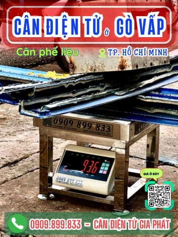 C&acirc;n điện tử ở G&ograve; Vấp TP. Hồ Ch&iacute; Minh - C&acirc;n Gia Ph&aacute;t