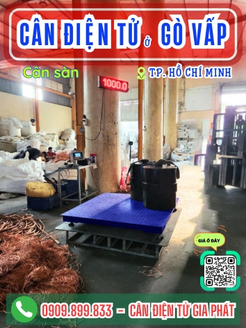 C&acirc;n điện tử ở G&ograve; Vấp TP. Hồ Ch&iacute; Minh - C&acirc;n Gia Ph&aacute;t