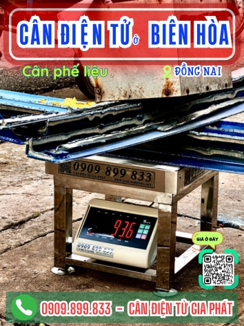 Cân điện tử ở Biên Hòa Đồng Nai - Cân Gia Phát