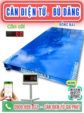 Cân điện tử ở xã Bù Đăng Đồng Nai