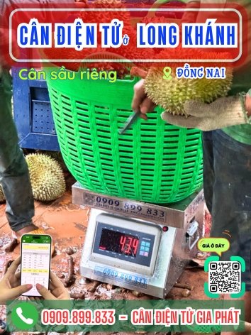 C&acirc;n điện tử ở Long Kh&aacute;nh Đồng Nai - C&acirc;n Gia Ph&aacute;t