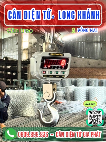Cân điện tử ở Long Khánh Đồng Nai - Cân Gia Phát