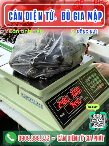 Cân điện tử ở xã Bù Gia Mập Đồng Nai