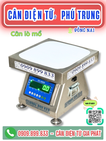 Cân điện tử ở xã Phú Trung Đồng Nai