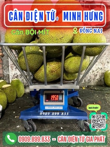 Cân điện tử ở xã Tà Lài Đồng Nai