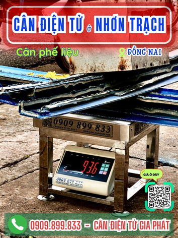 Cân điện tử ở Nhơn Trạch Đồng Nai - Cân Gia Phát