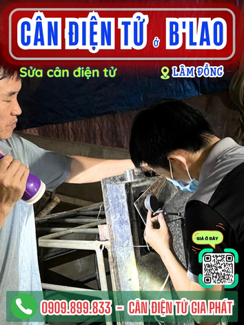 C&acirc;n điện tử ở B'Lao L&acirc;m Đồng - C&acirc;n Gia Ph&aacute;t