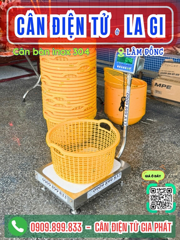 Cân điện tử ở phường La Gi Lâm Đồng