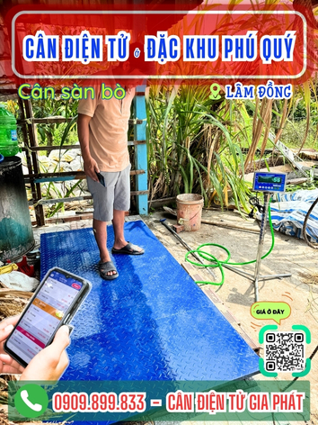 Cân điện tử ở Đặc khu Phú Quý Lâm Đồng - Cân Gia Phát
