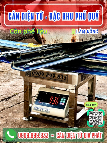 Cân điện tử ở Đặc khu Phú Quý Lâm Đồng - Cân Gia Phát