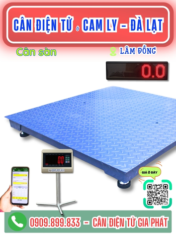 C&acirc;n điện tử ở Cam Ly - Đ&agrave; Lạt, L&acirc;m Đồng - C&acirc;n Gia Ph&aacute;t